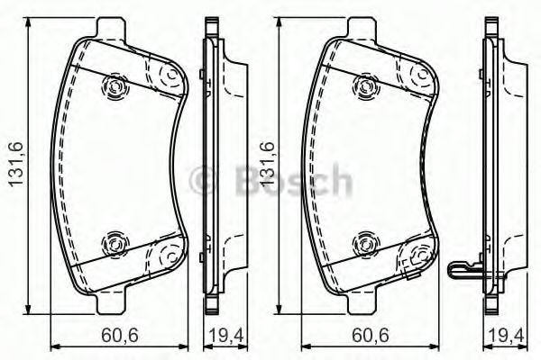 BOSCH 0 986 TB3 156