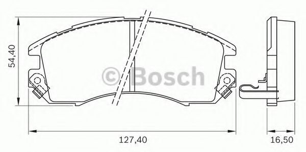 BOSCH 0 986 BB0 156