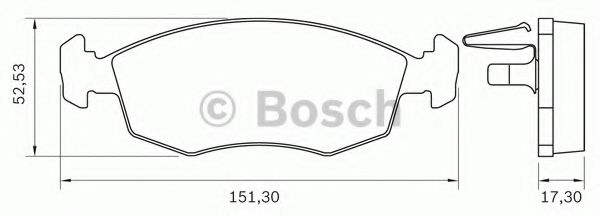 BOSCH 0 986 BB0 280