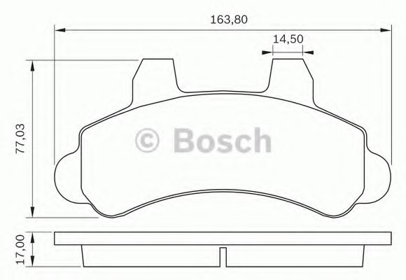 BOSCH 0 986 BB0 284