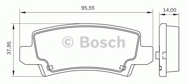BOSCH 0 986 BB0 725