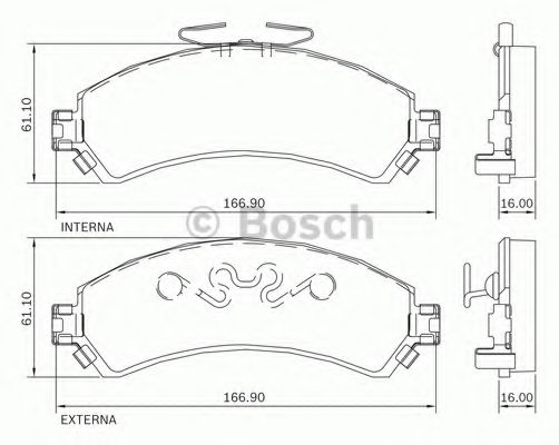 BOSCH 0 986 BB0 731