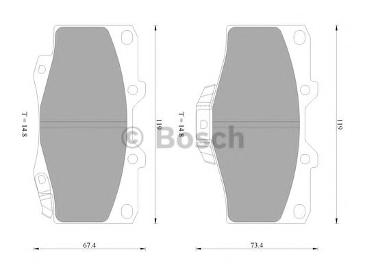 BOSCH 0 986 505 798