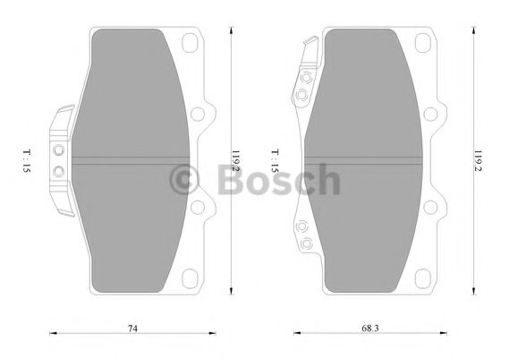 BOSCH 0 986 AB2 057