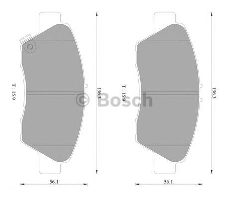 BOSCH 0 986 AB2 508