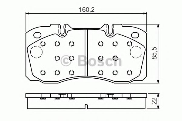 BOSCH 0 986 TB3 167