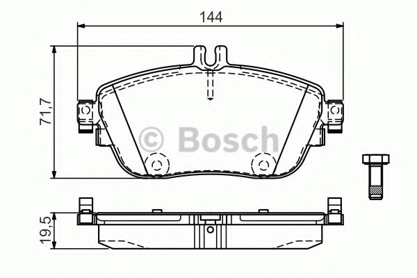 BOSCH 0 986 TB3 170