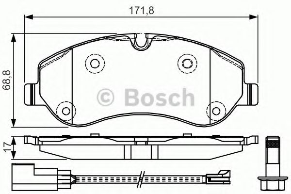BOSCH 0 986 TB3 205