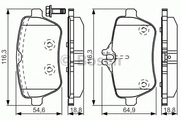 BOSCH 0 986 TB3 208