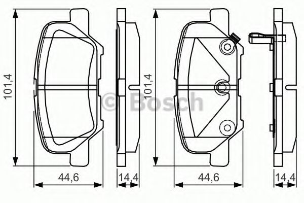 BOSCH 0 986 TB3 224