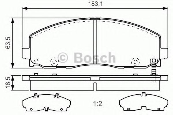 BOSCH 0 986 TB3 225