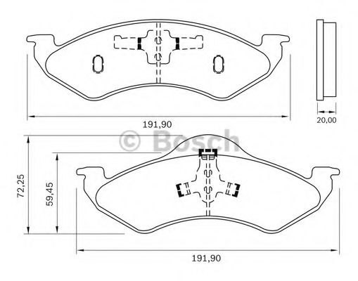 BOSCH 0 986 BB0 586