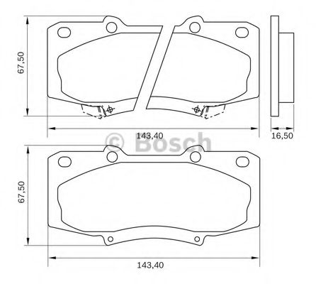BOSCH 0 986 BB0 888