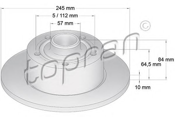 TOPRAN 104 436