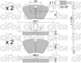 CIFAM 822-207-5K