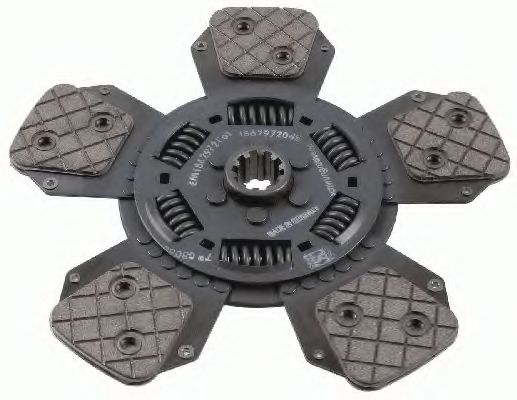 Диск сцепления SACHS 1862 972 045 Диск сцепления SACHS 1862 972 045