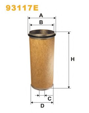 WIX FILTERS 93117E WIX FILTERS 93117E