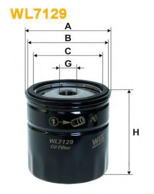 WIX FILTERS WL7129