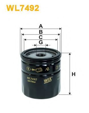 WIX FILTERS WL7492