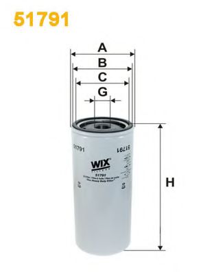 WIX FILTERS 51791