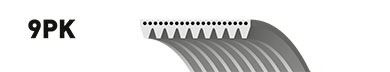 GATES 9PK1675ES