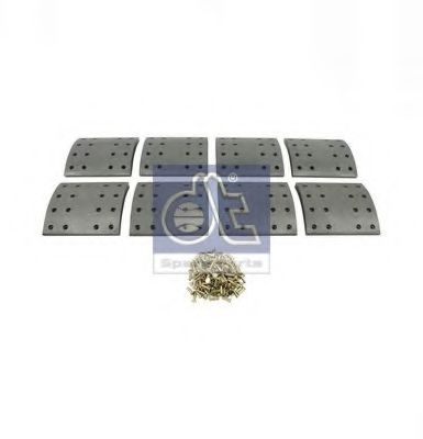 Комплект тормозных башмаков, барабанные тормоза DT 5.92136 Комплект тормозных башмаков, барабанные тормоза DT 5.92136