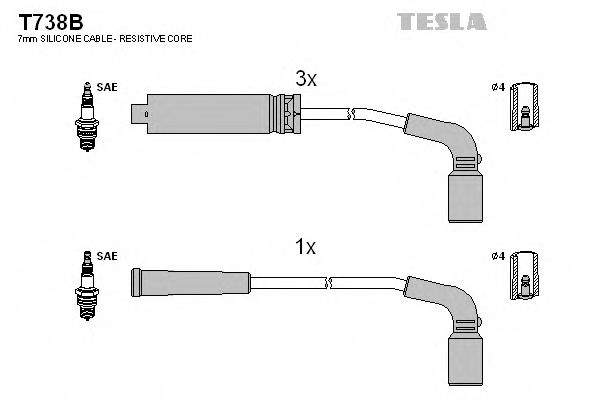 TESLA T738B