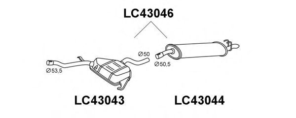 VENEPORTE LC43046