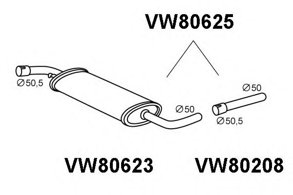 VENEPORTE VW80625