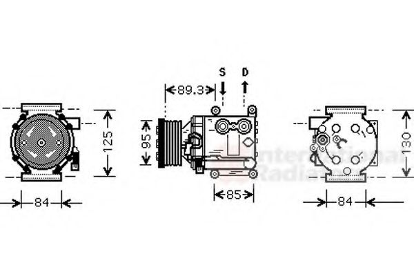 VAN WEZEL 1800K402