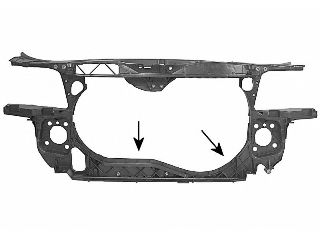 Облицовка передка VAN WEZEL 0325778 Облицовка передка VAN WEZEL 0325778