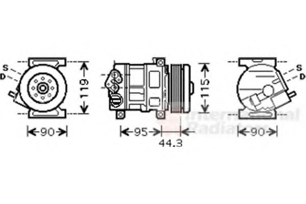 VAN WEZEL 1700K330