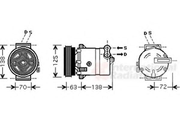 VAN WEZEL 1700K334