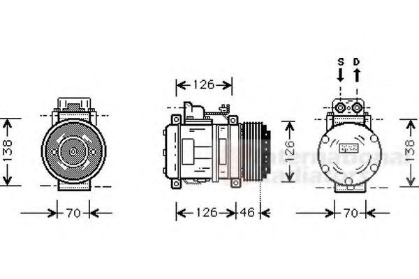 VAN WEZEL 3000K097