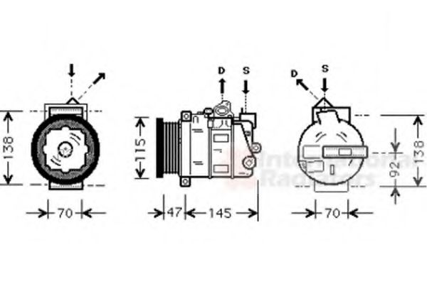 VAN WEZEL 3000K390