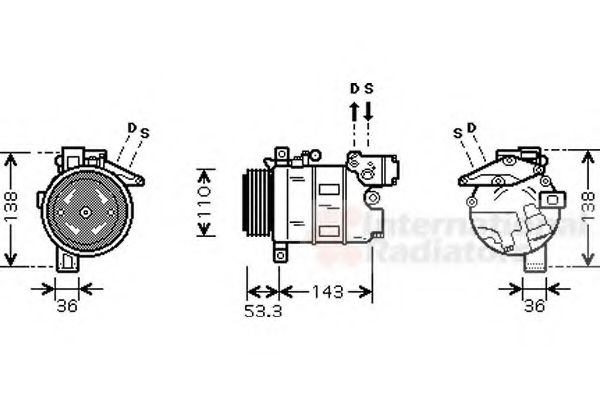 VAN WEZEL 0600K321