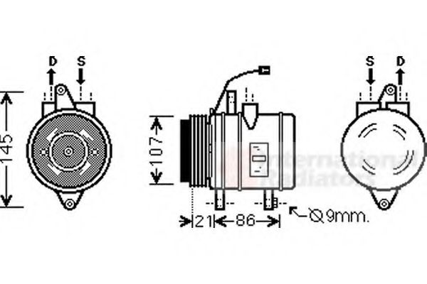 VAN WEZEL 8100K079