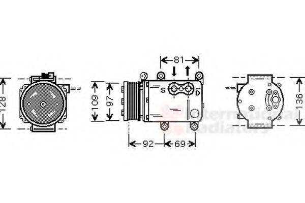 VAN WEZEL 1800K419