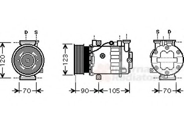 VAN WEZEL 1700K361