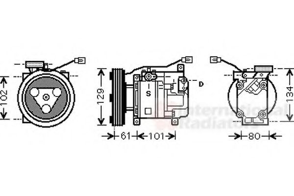 VAN WEZEL 2700K207