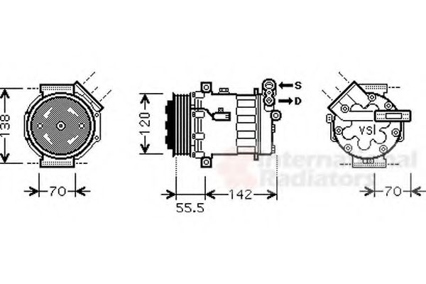 VAN WEZEL 3700K447