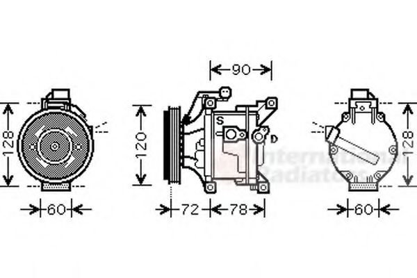 VAN WEZEL 5300K444