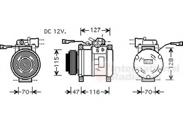 VAN WEZEL 2800K076