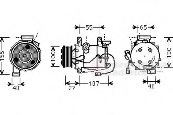 VAN WEZEL 2500K232