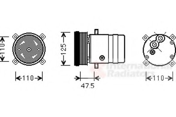 VAN WEZEL 3700K493