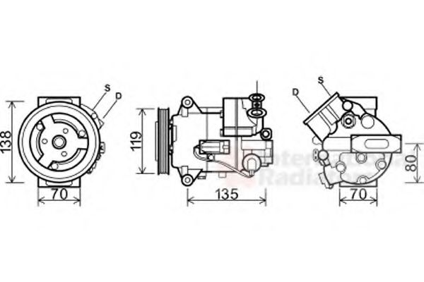 VAN WEZEL 3700K495