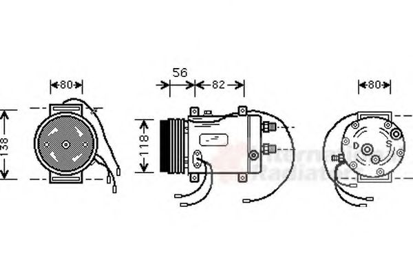 VAN WEZEL 0300K255