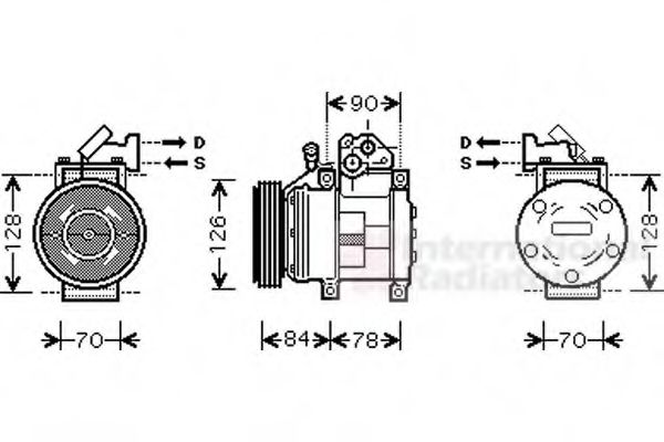 VAN WEZEL 8300K052