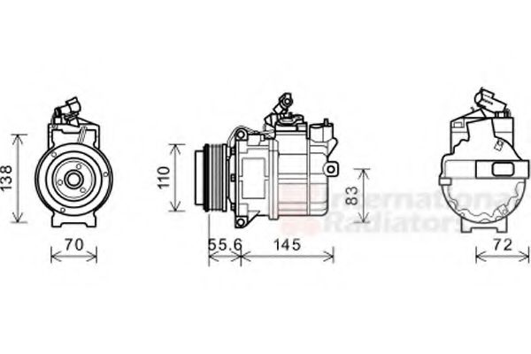 VAN WEZEL 0200K204