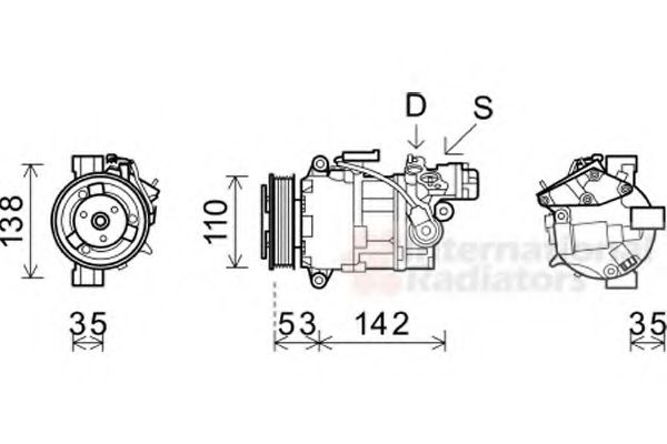 VAN WEZEL 0600K393